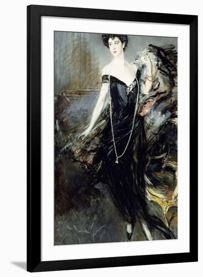 Portrait of Donna Franca Florio, 1924-Giovanni Boldini-Framed Giclee Print