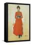 Portrait of Dora Lamm, c.1900-Carl Larsson-Framed Stretched Canvas