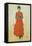 Portrait of Dora Lamm-Carl Larsson-Framed Stretched Canvas