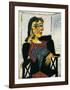 Portrait of Dora Maar, c.1937-Pablo Picasso-Framed Art Print