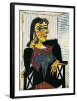 Portrait of Dora Maar, c.1937-Pablo Picasso-Framed Art Print