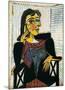Portrait of Dora Maar, c.1937-Pablo Picasso-Mounted Art Print