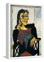 Portrait of Dora Maar, c.1937-Pablo Picasso-Framed Art Print