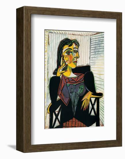 Portrait of Dora Maar, c.1937-Pablo Picasso-Framed Art Print