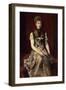 Portrait of Dora Von Makart-Hans Makart-Framed Premium Giclee Print