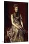 Portrait of Dora Von Makart-Hans Makart-Stretched Canvas