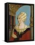 Portrait of Dorothea Kannengiesser, 1516-Hans Holbein the Younger-Framed Stretched Canvas