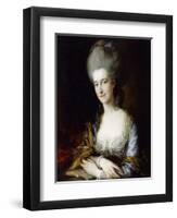Portrait of Dorothea-Thomas Gainsborough-Framed Giclee Print