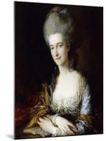 Portrait of Dorothea-Thomas Gainsborough-Mounted Giclee Print