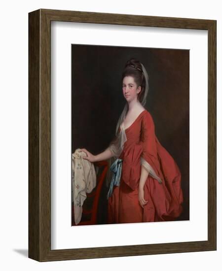 Portrait of Dorothy Beridge, Nèe Gladwin (D.1792) 1777-Joseph Wright of Derby-Framed Giclee Print