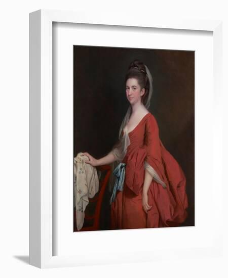 Portrait of Dorothy Beridge, Nèe Gladwin (D.1792) 1777-Joseph Wright of Derby-Framed Giclee Print