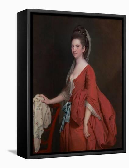 Portrait of Dorothy Beridge, Nèe Gladwin (D.1792) 1777-Joseph Wright of Derby-Framed Stretched Canvas