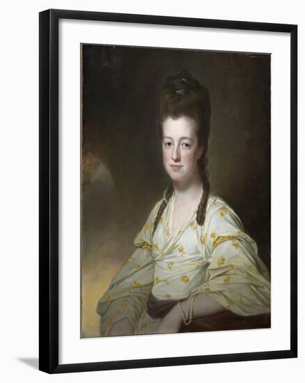 Portrait of Dorothy Cavendish, Duchess of Portland, C.1772-George Romney-Framed Giclee Print