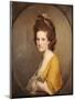 Portrait of Dorothy Hodges, Half Length, in a Yellow Dress-Joseph Wright of Derby-Mounted Giclee Print