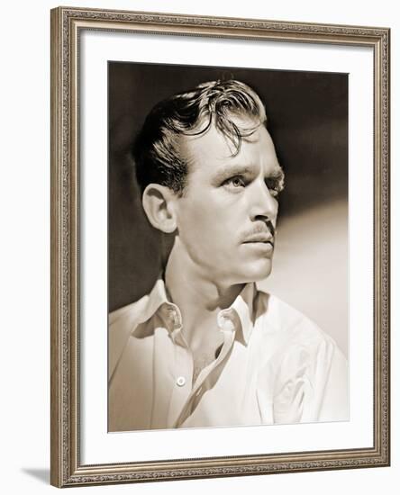 Portrait of Douglas Fairbanks Jr.-null-Framed Photographic Print