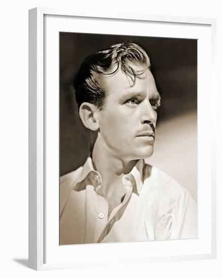 Portrait of Douglas Fairbanks Jr.-null-Framed Photographic Print