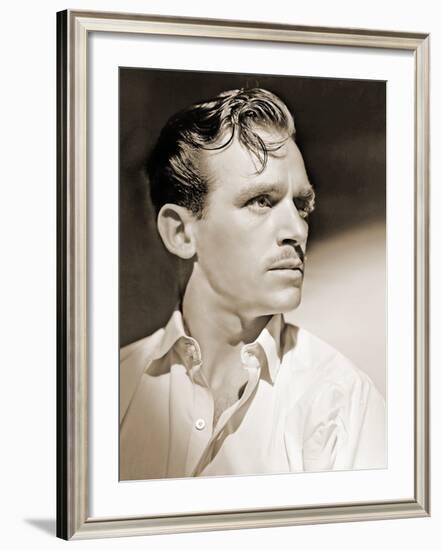 Portrait of Douglas Fairbanks Jr.-null-Framed Photographic Print