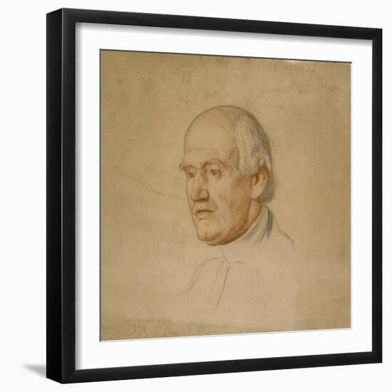 Portrait of Dr Bloxham-William Holman Hunt-Framed Giclee Print