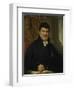 Portrait of Dr. Cornelis Hendrik a Roy-Jan Adam Kruseman-Framed Art Print
