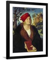 Portrait of Dr, Cuspinian, Ca, 1502-03-Lucas Cranach the Elder-Framed Giclee Print