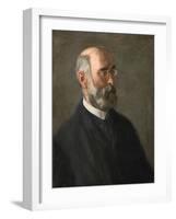 Portrait of Dr. Edward J. Nolan, C.1900 (Oil on Canvas)-Thomas Cowperthwait Eakins-Framed Giclee Print