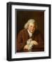 Portrait of Dr Erasmus Darwin (1731-1802) Scientist, Inventor, Poet, Grandfather of Charles Darwin-Joseph Wright of Derby-Framed Giclee Print