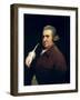 Portrait of Dr Erasmus Darwin Scientist, Inventor and Poet, Grandfather of Charles Darwin, 1792-93-Joseph Wright of Derby-Framed Giclee Print