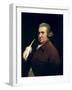 Portrait of Dr Erasmus Darwin Scientist, Inventor and Poet, Grandfather of Charles Darwin, 1792-93-Joseph Wright of Derby-Framed Giclee Print