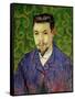 Portrait of Dr. Felix Rey, c.1889-Vincent van Gogh-Framed Stretched Canvas