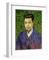 Portrait of Dr. Felix Rey, c.1889-Vincent van Gogh-Framed Giclee Print