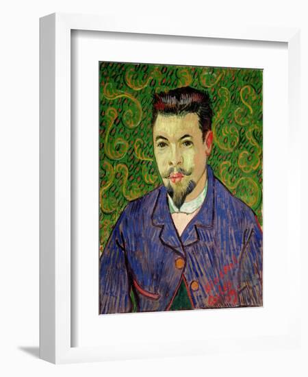 Portrait of Dr. Felix Rey, c.1889-Vincent van Gogh-Framed Giclee Print