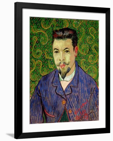 Portrait of Dr. Felix Rey, c.1889-Vincent van Gogh-Framed Giclee Print