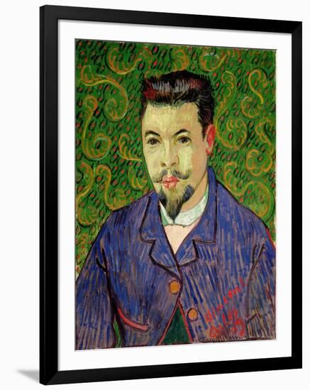 Portrait of Dr. Felix Rey, c.1889-Vincent van Gogh-Framed Giclee Print