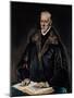 Portrait of Dr. Francisco De Pisa-El Greco-Mounted Giclee Print