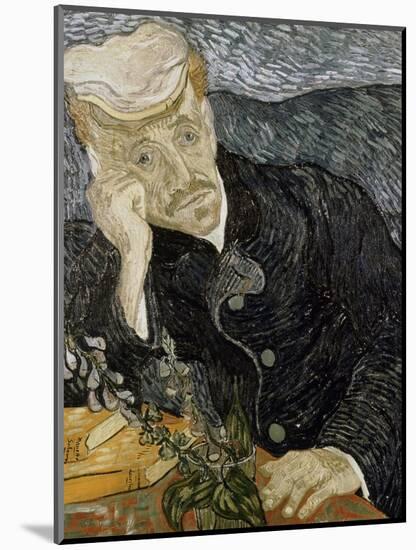 Portrait of Dr. Gachet-Vincent van Gogh-Mounted Giclee Print