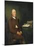 Portrait of Dr James Hutton, a Pile of Geological Specimens on the Table Beside Him-Sir Henry Raeburn-Mounted Giclee Print
