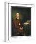 Portrait of Dr James Hutton, a Pile of Geological Specimens on the Table Beside Him-Sir Henry Raeburn-Framed Giclee Print