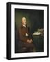 Portrait of Dr James Hutton, a Pile of Geological Specimens on the Table Beside Him-Sir Henry Raeburn-Framed Giclee Print