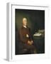 Portrait of Dr James Hutton, a Pile of Geological Specimens on the Table Beside Him-Sir Henry Raeburn-Framed Giclee Print