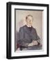 Portrait of Dr Max Linde-Max Liebermann-Framed Giclee Print