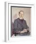 Portrait of Dr Max Linde-Max Liebermann-Framed Giclee Print