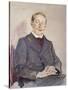 Portrait of Dr Max Linde-Max Liebermann-Stretched Canvas