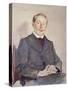 Portrait of Dr Max Linde-Max Liebermann-Stretched Canvas