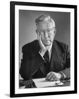 Portrait of Dr. Paul Tillich, Theology Professor at Harvard University-Alfred Eisenstaedt-Framed Photographic Print