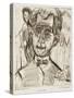 Portrait of Dr. Redslob, 1924-Ernst Ludwig Kirchner-Stretched Canvas