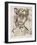 Portrait of Dr. Redslob, 1924-Ernst Ludwig Kirchner-Framed Giclee Print