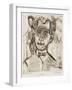 Portrait of Dr. Redslob, 1924-Ernst Ludwig Kirchner-Framed Giclee Print