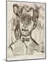 Portrait of Dr. Redslob, 1924-Ernst Ludwig Kirchner-Mounted Giclee Print