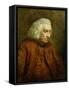 Portrait of Dr Samuel Johnson (1709-84), C.1783-John Opie-Framed Stretched Canvas