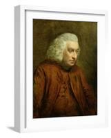 Portrait of Dr Samuel Johnson (1709-84), C.1783-John Opie-Framed Giclee Print